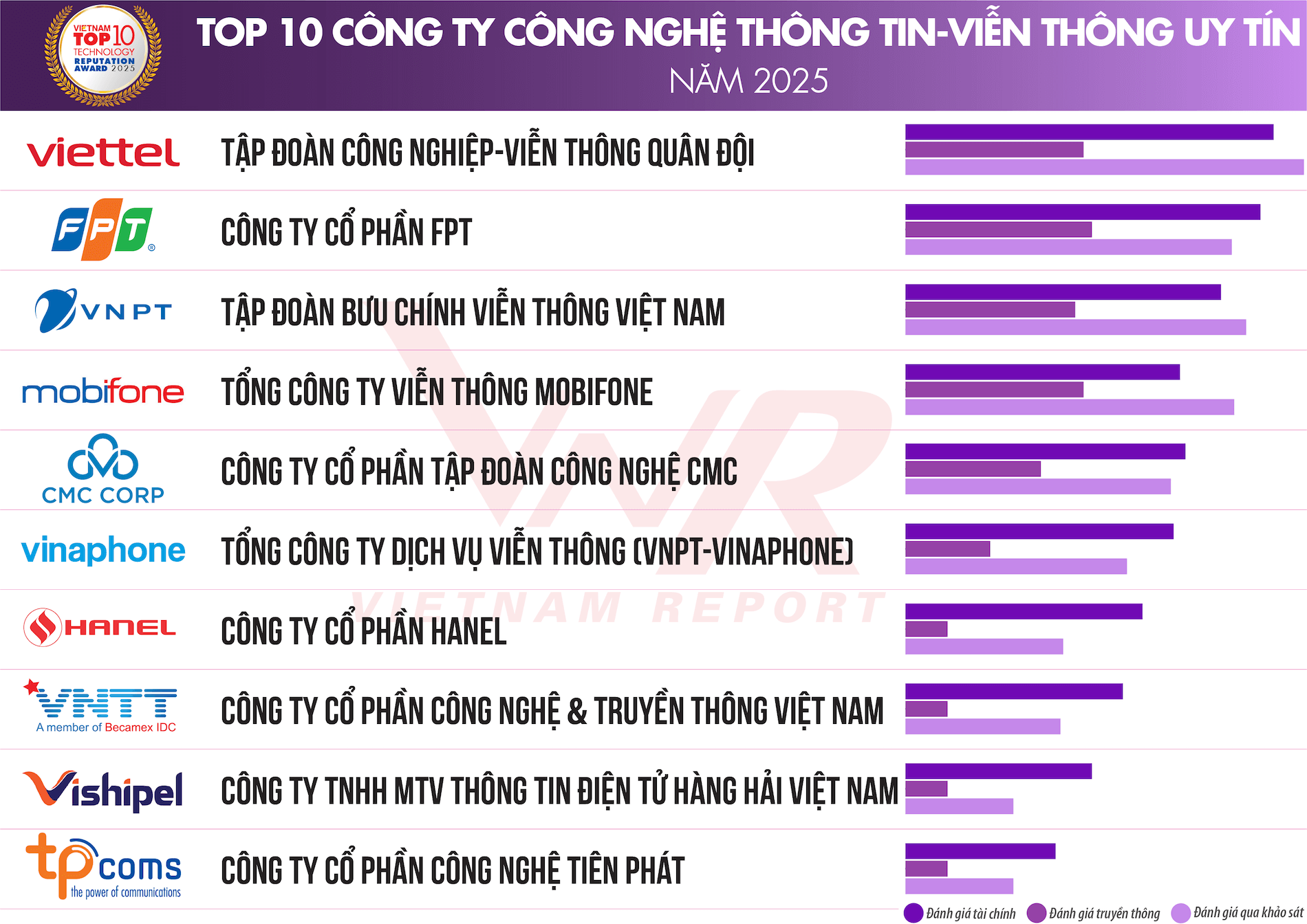 Nguồn: Vietnam Report, tháng 6/2025